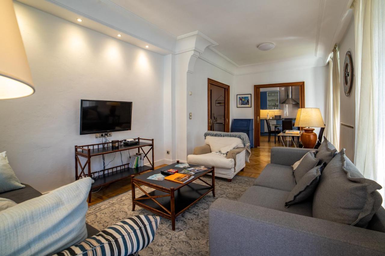 La Concha Cozy Balcony Apartment By Cisan Rentals San Sebastian Luaran gambar