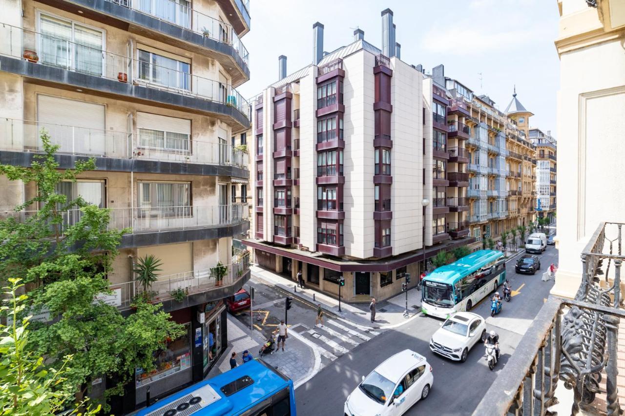 La Concha Cozy Balcony Apartment By Cisan Rentals San Sebastian Luaran gambar